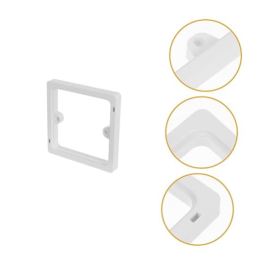 Electrical Junction Box Extender Outlet Ring White 4pcs 86-Type Abs | Precise - Image 8