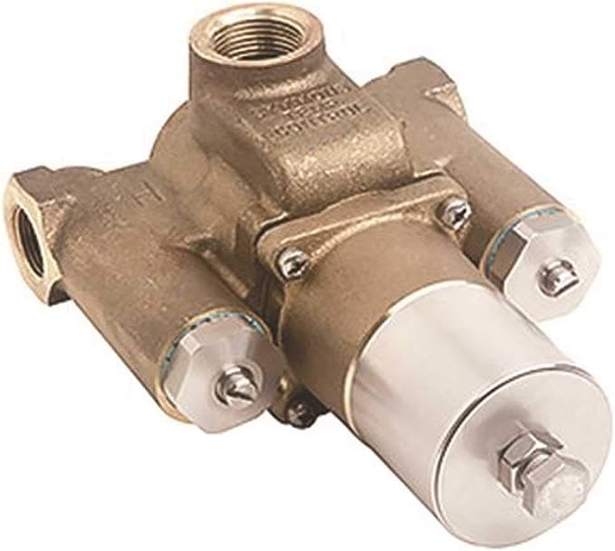 SYMMONS INDUSTRIES 7-400 Tempcontrol Thermostatic Mixing Valve, 3/4" x 1" by Symmons