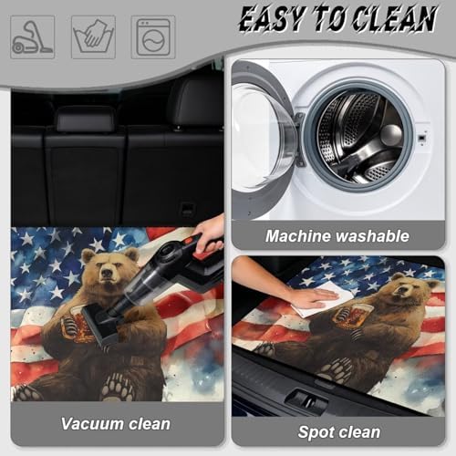 Beer Bear Heavy Duty Trunk Mat 29"x39" - Image 5
