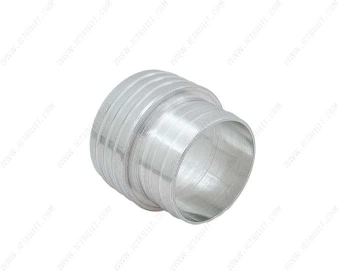 ICT Billet 2"" to 2.5"" Inch Hose Barb Splice Coupler Repair Reducer Fitting - Image 2