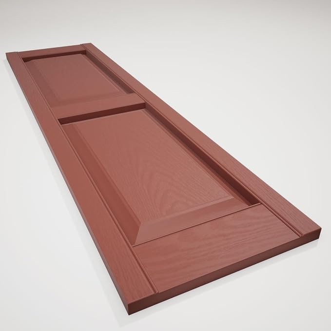 Builders Edge 12 in. W x 39 in. H Builders Edge, Standard Two Equal Panels - Image 6