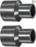 1-1/2 x 3/4 Inch SCH80 PVC Reducing Coupling, Increaser/Reducer Connector Pipe by Huyfoig