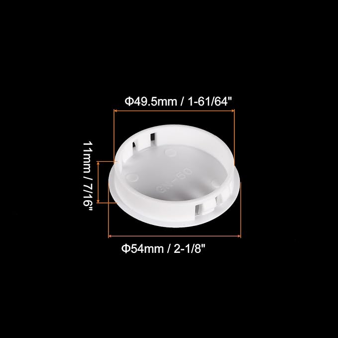 uxcell 1-61/64" Plastic Hole Plugs - Image 2