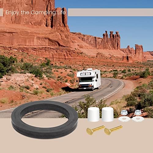 NOOBECR RV Toilet Seal, RV Toilet Parts, Toilet Kit & Mounting Hardware Kit - Image 6