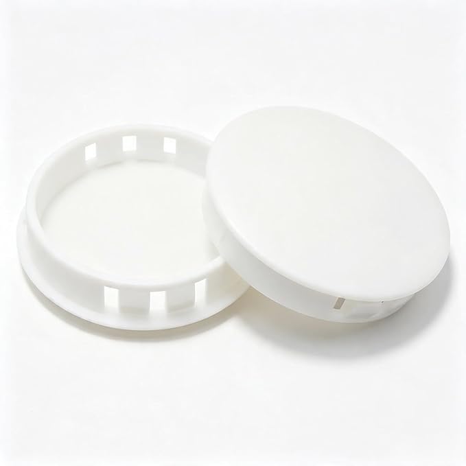 6 Pcs Plastic Hole Plug for Round Holes 2" Snap in Locking Hole Plugs Round - Image 3