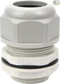 XHF 2 Pcs 1" IP68 Strain Relief Nylon Cord Grip Waterproof NPT Cable Glands by XHF