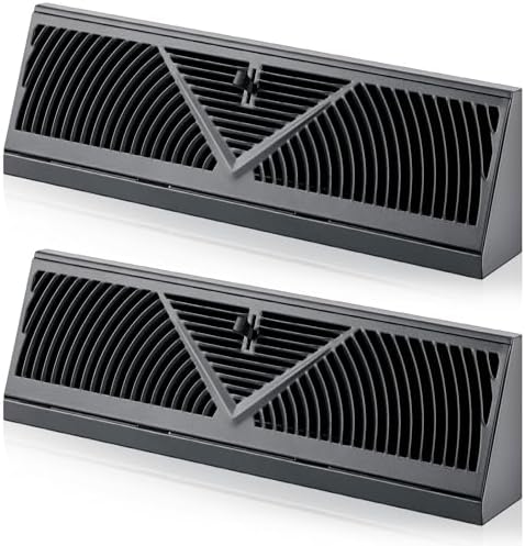 Yaocom 2 Pack Baseboard Register Vent 18 Inch Air Vent Covers by Yaocom