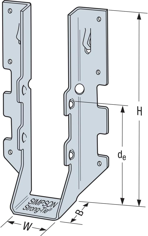 Simpson Strong-Tie LUS28 Light Face-Mount Joist Hanger - Image 12
