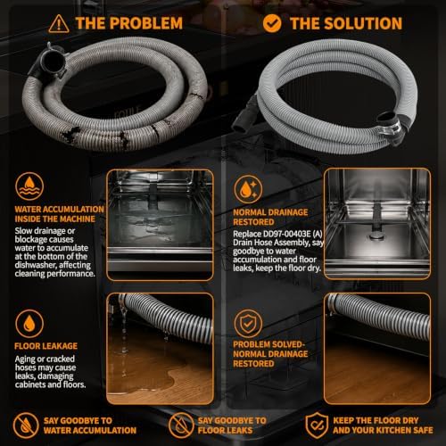DD97-00403E Dishwasher Drain Hose - Image 6