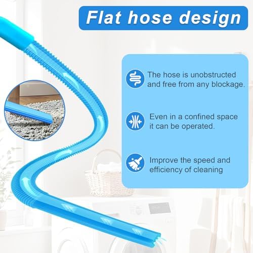 Upgraded Dryer Vent Cleaner Kit: Universal Vacuum Hose Attachment - Image 6