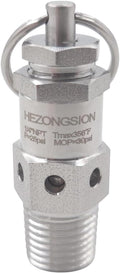 1/4" NPT Male Pressure Relief Valve by HEZONGSION