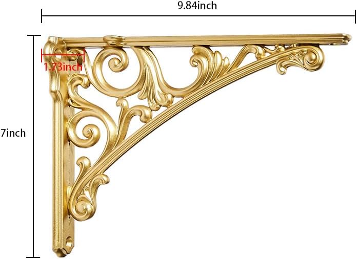 Khtumeware Shelf Bracket 10 Inch, Decorative Brackets - Image 2