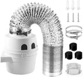 TDIDVKZW Indoor Dryer Vent Kit 4-Inch 8-Ft Filter 3 In 1 by Cenipar by Cenipar