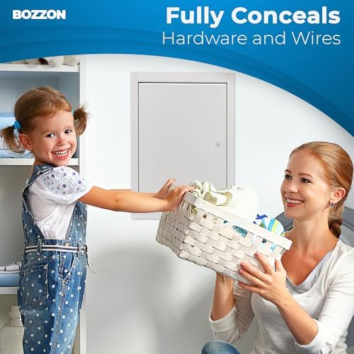 BOZZON Access Panel for Drywall 14 x 29 inch – Metal Door - Image 5
