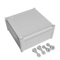 Waterproof Dustproof IP67 Junction Box DIY Case Enclosure Gray 11 x 11 x 5.1 by LeMotech