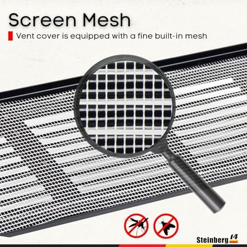 Steinberg14 Black Vent Cover 18x2 - Image 3