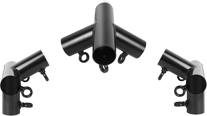 Aoneky 3/4 Inch EMT 120 Degree 4 Way Canopy Extension Kit, 3 Pack Corner by Aoneky