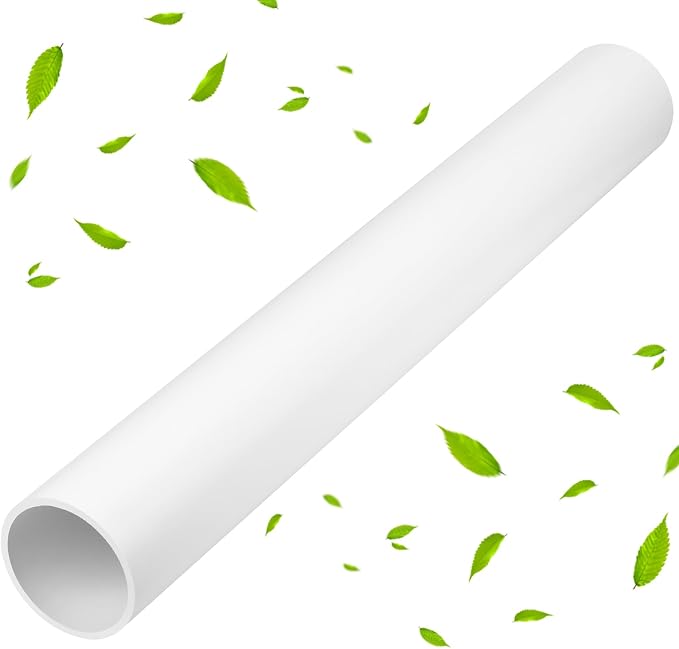 4 Inch PVC Pipe 34" Long White Sch40 Industrial PVC Pipes - Image 5