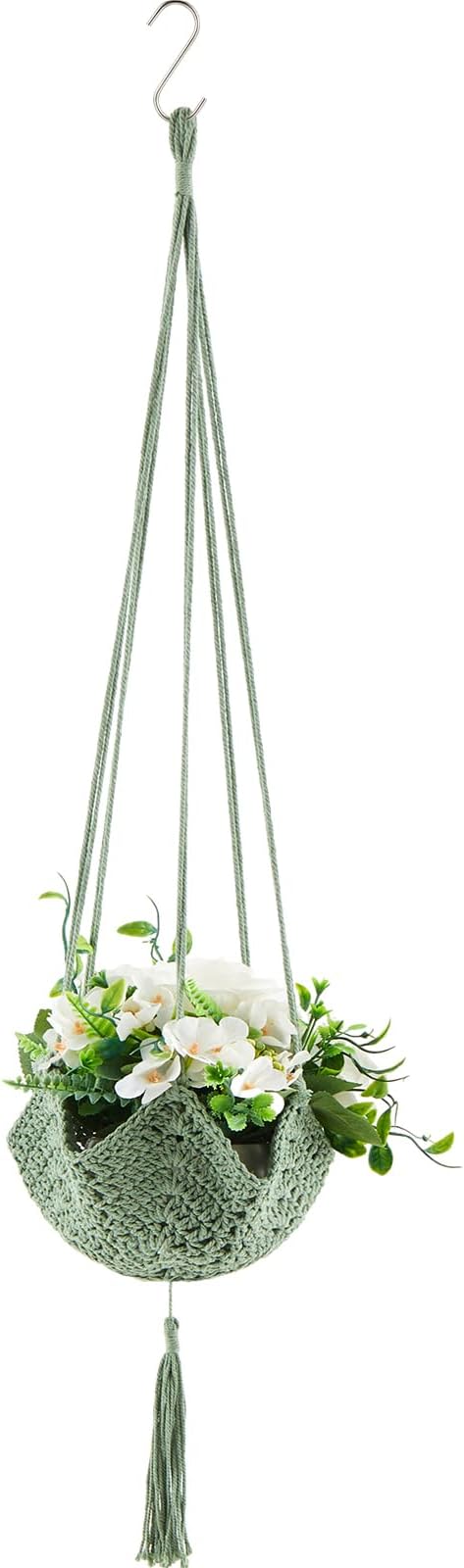 Shappy 1 Pack Boho Macrame Plant Hanger by Shappy