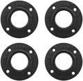 Industrial Pipe Floor Flange, Heavy Duty Malleable Iron Pipe Fittings, Wall by BathAce