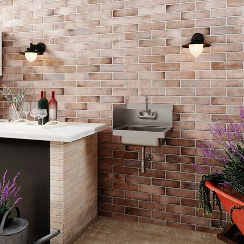 Stainless Steel Wall Mounted Hand Sink 17 in. x 15 in. - Image 7