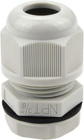 XHF 25 Pcs 3/8" IP68 Strain Relief Nylon Cord Grip Waterproof NPT Cable Glands by XHF