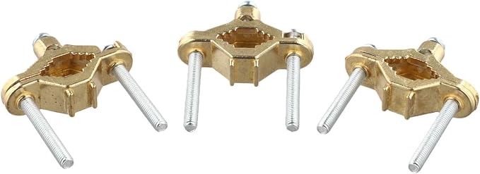 Copper Alloy Ground Clamp Set for Bonding to Water Pipe & Steel Conduit - Image 6