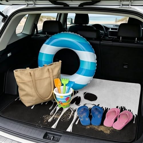 Ghost Print Trunk Mat for Car Snow Gear Trunk Mat Universal Waterproof Cargo - Image 2