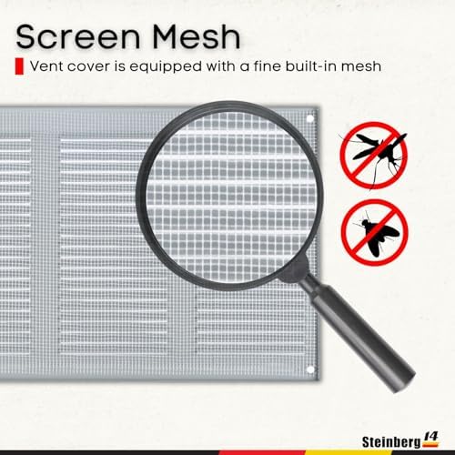 Steinberg14 Gray Vent Cover 10x6 - Image 3