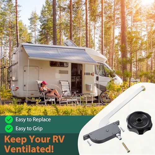 1 Pack RV Roof Vent Operator Assembly - Image 6