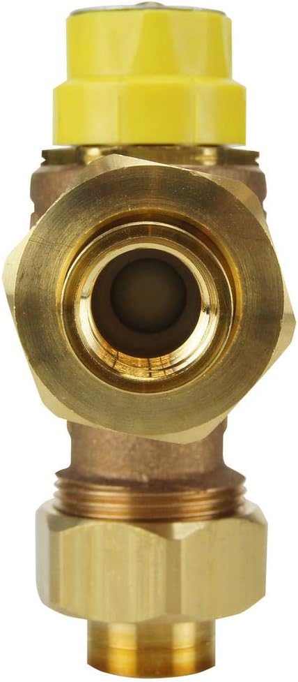 1/2 in. Lead Free Bronze Threaded Thermostatic Mixing Valve - Image 4