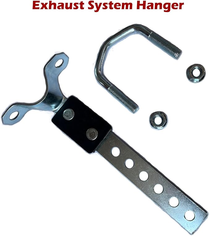 2 Pack Swivel Exhaust Pipe Hanger Muffler Mount Bracket Fit 2-1/4" Tailpipe | - Image 7