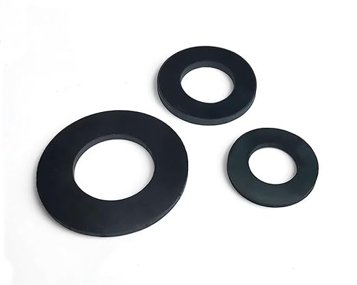 140 Pieces 7 Size Black Flat Rubber Gasket Assortment Kit, Heavy Duty Rubber - Image 8