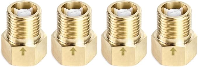QWORK Brass One-way Check Valve - Image 8