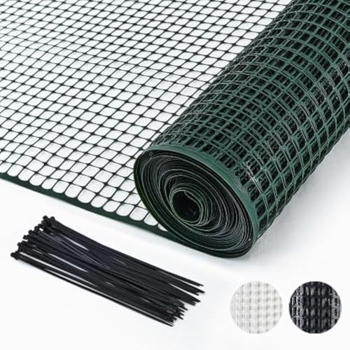 PotatoLife Green Plastic Garden Fence, Hardware Mesh by PotatoLife