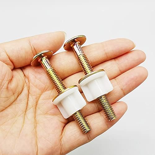 2 Pack Toilet Seat Screws Heavy Duty Hinge Bolts Screws - Image 5