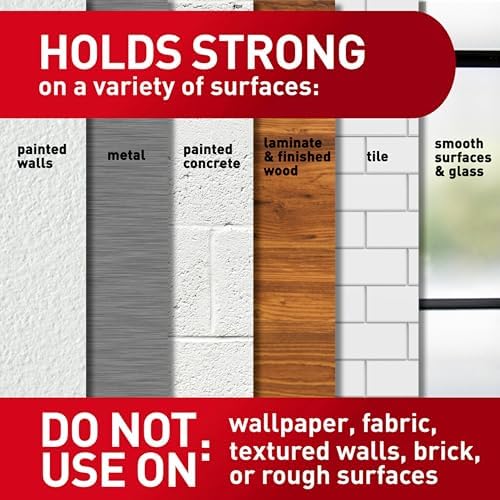 Command 15 lb Large 120 Pairs Picture Hanging Strips, Damage-Free Hangers - Image 3