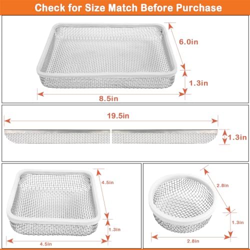 Eazy2hD RV Furnace Vent Cover Screen, Stainless steel mesh - Image 3