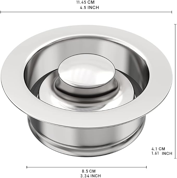 Sink Flange for Garbage Disposal and Sink Stopper Stainless Steel Fit Universal - Image 5