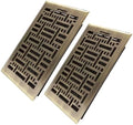 Howeall 6x10 Inches 2 Pack Heavy Duty Walkable Floor Register by Howeall