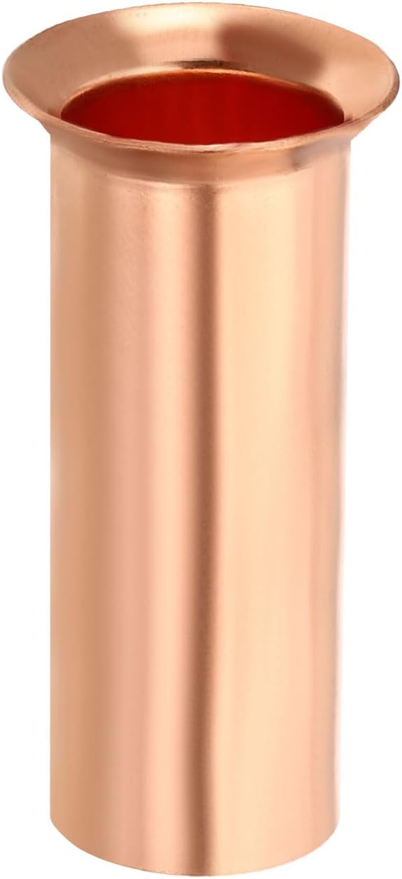 PATIKIL 7/8" OD Copper Flare Tube Fitting, Straight Copper Coupling Welding - Image 3