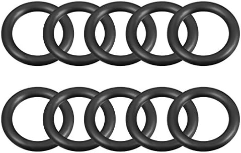 uxcell Nitrile Rubber O-Rings 32mm OD 22mm ID 5mm Width, Metric Sealing Gasket by uxcell