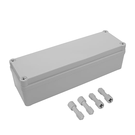 IP67 Waterproof Junction Box ABS Plastic Project Box Dustproof Electrical Box by LeMotech