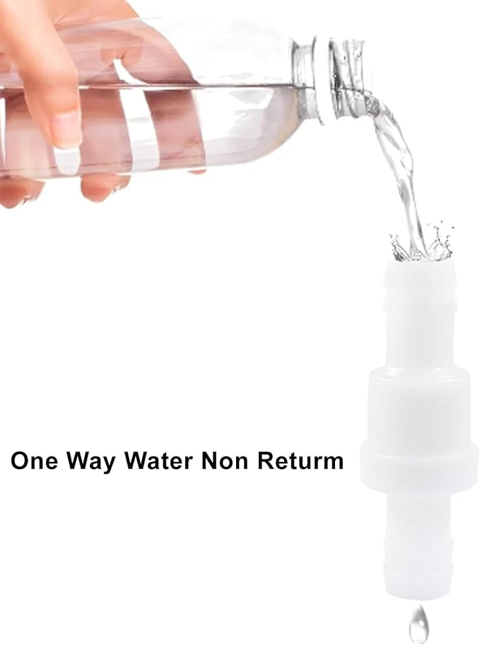 Litoexpe 2 Pcs 1/2" One Way Inline Check Valve | Ozone Resistant, Non-Return - Image 3