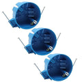 20 cu. in. 1-Gang New Work Round Ceiling Electrical Box, Non-Metallic Box by XGGYA