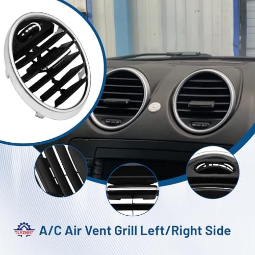 Air Vent Grille AC Vents Air Outlets Cover Panel Trim Compatible - Image 5