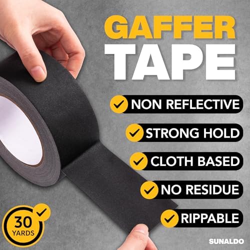 Gaffers Tape Heavy Duty, No Residue - Image 3