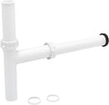 Telescopic Disposal Waste Kit, Disposal Connection Washer, and Baffled Tee by JBProducts