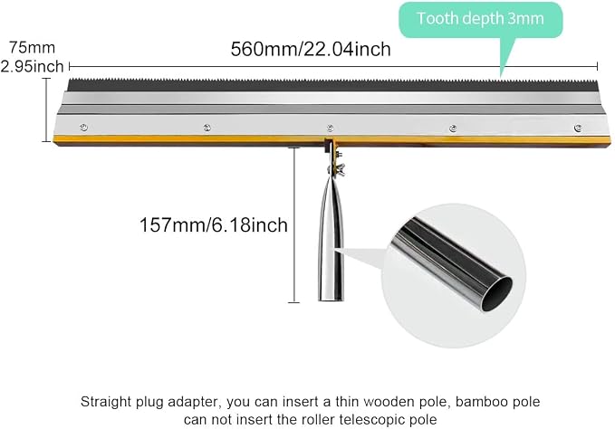 Self-Levelling Cement Tool Kit，Floor Construction Tools - Image 2