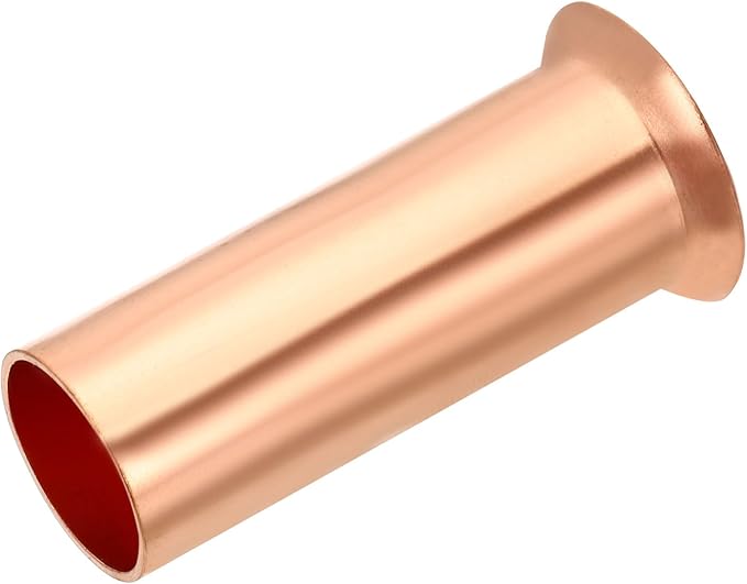 PATIKIL 7/8" OD Copper Flare Tube Fitting, Straight Copper Coupling Welding by PATIKIL